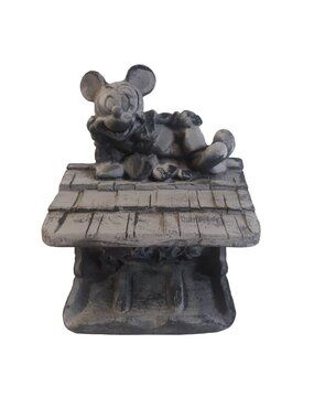 Disney Mickey Mouse Soap Shed Soap Dish Holder Tray 6"